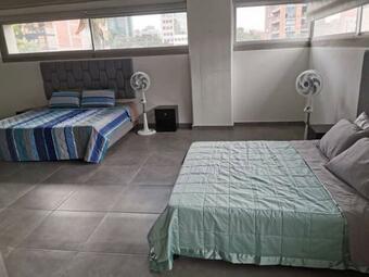 Big Studio 205 2 Beds ,a/c Close To Poblado Park Apartment