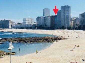 Apartamento Con Increibles Vistas A La Playa De Riazor