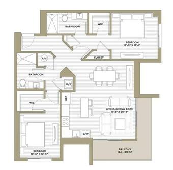 Appartamento 2bd Stylish & Modern Condo At Design District Pool