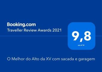 Apartamento O Melhor Do Alto Da XV Com Sacada E Garagem