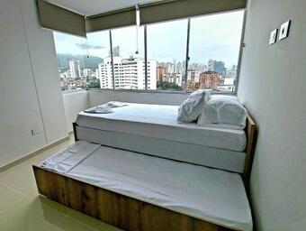 Apartamento Apto Amoblado, Espectacular Vista En Bucaramanga.