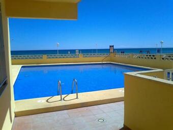 Apartamento Bellreguart 1a Línea De Playa - Edificio Mirador